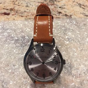 Tokyobay Watch w Brown Leather Band